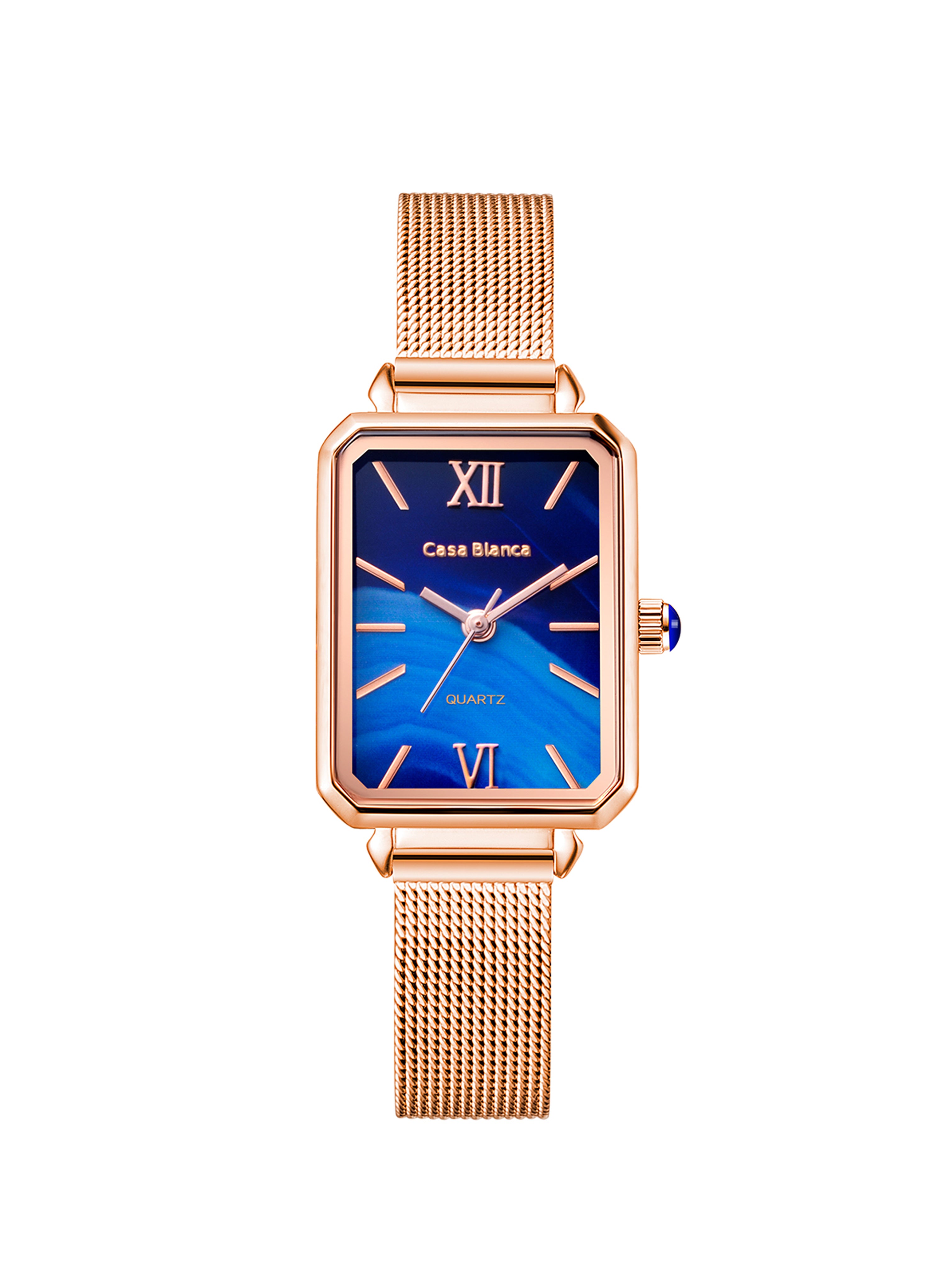 Gold square hot sale womens watch